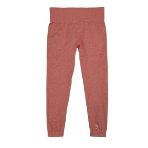 Gymshark Orange Adapt Marl Seamless Leggings Size Large Women's